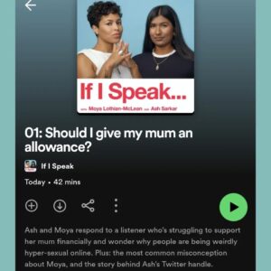 Ash Sarkar Instagram - 🚨 IT'S HERE!!🚨

As if you didn't hear enough from me... I've got a brand new podcast with @ayocaesar out NOW. 

It's called If I Speak and it's basically us gossiping for 45 minutes because the political is personal, obviously. We wanted to make a podcast to add to your roster of commute/gym/Sunday clean listens so hopefully this fits the bill.
We're asking questions like: am I a femcel? How do I change careers? Why are people asking strangers online to 'do it til the room stinks'? . 

We'll also be addressing your personal dilemmas which means we'd love you to send them to us! If you've got a problem you'd like us to address, email ifispeak@novaramedia.com - all anon. 

First episode of If I Speak is out right this minute, wherever you get your podcasts. New episodes drop weekly until 12 March, then fortnightly. Listen via link in bio 🎧

📷: @tomtrevatt
Design: @pietrogarrone
Music: @muckhuxley