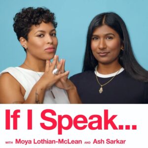 Ash Sarkar Instagram - 🚨 IT'S HERE!!🚨

As if you didn't hear enough from me... I've got a brand new podcast with @ayocaesar out NOW. 

It's called If I Speak and it's basically us gossiping for 45 minutes because the political is personal, obviously. We wanted to make a podcast to add to your roster of commute/gym/Sunday clean listens so hopefully this fits the bill.
We're asking questions like: am I a femcel? How do I change careers? Why are people asking strangers online to 'do it til the room stinks'? . 

We'll also be addressing your personal dilemmas which means we'd love you to send them to us! If you've got a problem you'd like us to address, email ifispeak@novaramedia.com - all anon. 

First episode of If I Speak is out right this minute, wherever you get your podcasts. New episodes drop weekly until 12 March, then fortnightly. Listen via link in bio 🎧

📷: @tomtrevatt
Design: @pietrogarrone
Music: @muckhuxley
