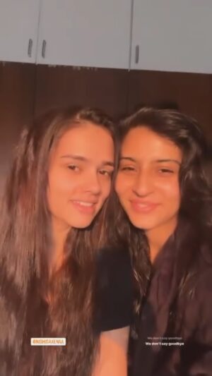 Ashlesha Savant Instagram - Happy birthday @nishisaxenaa . 
What do I say that you already don’t know? 
You do you ok,That’s our motto.
When you and I return to our mothership - (that planet that’s not discovered and known to normal,mundane,serious,calm,human beings )
They will make us the president of that Planet . 
Till then let’s continue our brainless award winning work and spread crazy as much as possible ok . 

Happy birthday from one lunatic to another 🥳🥳🥳🥳🥳🥳❤️❤️❤️❤️❤️ love youuuuuuuuuuuuuu 

#birthday #birthdaygirl #nishiash #love #mayhem