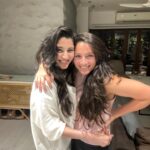 Ashlesha Savant Instagram - You got to have friendships like you are in a Guy Ritchie #movie . Like she’s @kanchikaul my #lockstockandtwosmokingbarrels and #snatch The nickname she has for me - it’s disgusting. I love it 😈 #allmine #🧿🧿🧿🧿❤️❤️❤️❤️love #messyhairdontcare