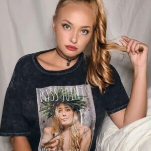 Ashley Hobbs Instagram - Hey, fellow stoners! Who wants a "Pass Joints Not Judgements" shirt? Ashley wants to give one away.  Here's how to get it:

* Every friend you tag in the comments gets you one entry

* Share this post in your stories for an additional entry

* Follow the @askashley_thebakedbunny page

We'll take entries until November 14th and the winner will be announced on Ep. 9 of Ask Ashley. Good luck!