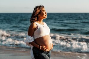 Ashley Argota Instagram - pregnancy has been a really wild ride for me. iykyk 🫠😂 but @danahanleyphotography managed to capture how i feel about getting to meet our son. the happiness, joy, love, and elation of the fact that a half me, half @micktorres is gonna exist earth side so soon. 🥰 i’m gonna be posting photos from this shoot forever lol thank you dana!!! 

📸: @danahanleyphotography 💕