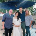 Ashley Argota Instagram - when all of your chosen family comes together for an LA baby shower extravaganza 🍼💕 we are so lucky to be surrounded by an incredible tribe of people who care and support us so deeply! @heidijarrettdance thank you for all of the time and effort and planning and love you put into our day!! you have been my family since i was 13 and it was so special to spend this time with all of you 💕 @ibedoom the floral arrangements were beyond my wildest dreams, thank you endlessly for the incredible work you put into this. and we met a month ago but you’re family now so you can’t get rid of me— sorry about it! thank you to my forever sisters @amandadrake & @terriannebutac for the drinks and party favors (they don’t even live in LA anymore you guys 🥹). thank you to my in laws for the extra hands and help and love, and for bringing hazel so didi had a friend all day. and thank you to our incredible friends for the gifts and love and words of encouragement as we get closer to meeting our baby boy. 💙 we love you all so much. now if you’ll excuse me i wore heels yesterday so i will be sitting w my feet up all week lololol