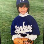 Ashley Argota Instagram - happy opening day ⚾️ maybe some part of me always knew i’d grow up and get married to someone named after a new york yankee 💙🤍