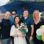 Ashley Argota Instagram - when all of your chosen family comes together for an LA baby shower extravaganza 🍼💕 we are so lucky to be surrounded by an incredible tribe of people who care and support us so deeply! @heidijarrettdance thank you for all of the time and effort and planning and love you put into our day!! you have been my family since i was 13 and it was so special to spend this time with all of you 💕 @ibedoom the floral arrangements were beyond my wildest dreams, thank you endlessly for the incredible work you put into this. and we met a month ago but you’re family now so you can’t get rid of me— sorry about it! thank you to my forever sisters @amandadrake & @terriannebutac for the drinks and party favors (they don’t even live in LA anymore you guys 🥹). thank you to my in laws for the extra hands and help and love, and for bringing hazel so didi had a friend all day. and thank you to our incredible friends for the gifts and love and words of encouragement as we get closer to meeting our baby boy. 💙 we love you all so much. now if you’ll excuse me i wore heels yesterday so i will be sitting w my feet up all week lololol