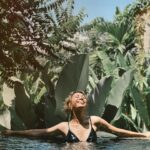 Ashley Argota Instagram – welcome to the jungle, baby. you’re… not gonna die but you will have a private pool as your balcony. thank you, ubud 🐒❤️