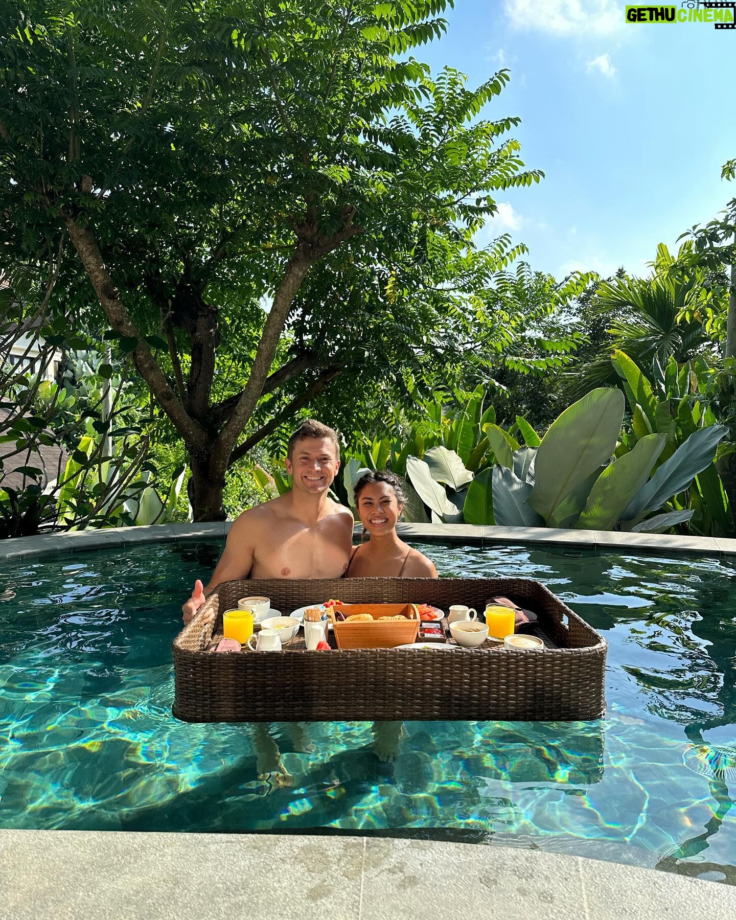 Ashley Argota Instagram - welcome to the jungle, baby. you’re… not gonna die but you will have a private pool as your balcony. thank you, ubud 🐒❤️
