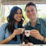 Ashley Argota Instagram - “It isn’t much good having anything exciting, if you can’t share it with somebody.” -Winnie the Pooh 🍯 oh baby, did we have a fun first baby shower! Thank you to our amazing family (especially Nana and Grauntie Lala!!) for throwing the most wonderful Pooh tea party, complete with a butterfly shaped cake and tea sandwiches and scones— all homemade :) Michael Harrison Jr. is the luckiest little bear 💛