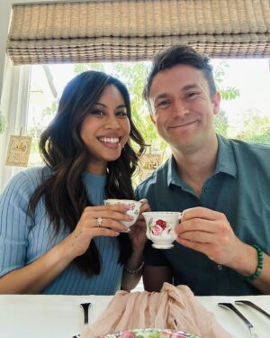 Ashley Argota Instagram - “It isn’t much good having anything exciting, if you can’t share it with somebody.” -Winnie the Pooh 🍯 oh baby, did we have a fun first baby shower! Thank you to our amazing family (especially Nana and Grauntie Lala!!) for throwing the most wonderful Pooh tea party, complete with a butterfly shaped cake and tea sandwiches and scones— all homemade :) Michael Harrison Jr. is the luckiest little bear 💛