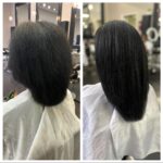 Ashley Blaine Featherson Instagram - What A Year It’s Been! Watching My Hair FLOURISH Has Been A Lovely Experience. I’ve Committed To 24 Months (8 Visits Total) As A Part Of The @dreamgirlshair Healthy Hair Program & I Can’t Wait To See Where I Am Next Year! Here Are My 12 Takeaways After 12 Months Of Growth🌱💫 1. @dreamgirlshair Is The BEST 2. @hairbytonya Is A Godsend 3. The @healthyhaircaresystem WORKS 4. Care, Commitment & Consistency Are The Trifecta 5. The Journey Is EXCITING 6. My Hair Is Black & It’s Beautiful 7. When You’ve Reached Your Goal, Set A New One & Have Faith You’ll Continue To Achieve 8. What You Nourish WILL Grow 9. A lot Can Change In A Year 10. The Protective Styles Are PROTECTING 11. Believe That Your Body Can Do Amazing Things, Including What It Hasn’t Done Before 12. Call Me Bash The BOBBER Because I’M HOOKED💅🏿 IDK Why The Sound Isn’t On My Vid But Below Is The Translation: Bash: “D, You Like My Bob?” D: *Emphatically Hyping Me Up* “YEA, YEA, YEA, YEA, YEA!”