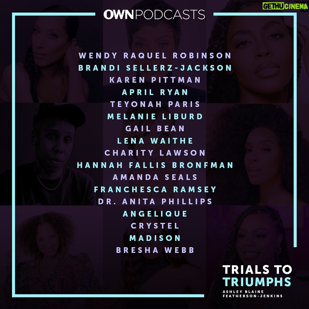 Ashley Blaine Featherson Instagram - What a time we’ve had over the past two seasons!💜💕Currently reflecting on all of our amazing guests. Each episode has taught us the value of honoring those around us. Simultaneously, embracing the power of community and that’s exactly what we have built TOGETHER. 🎙