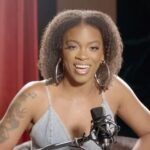 Ashley Blaine Featherson Instagram - “When you have the courage to start something you can change anything”. Watch this courageous conversation between @arilennox and ABFJ on YouTube. Sponsored by @mcdonalds @wearegolden