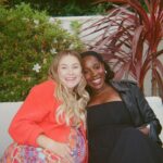 Ashley Blaine Featherson Instagram - May 24’ ✨ Mom & Dad Mother’s Day Family Sisters Dragon Mamas 🐉 Beautiful Children Boobie Girl Adult Baby Bouncer Heaven Last Day In Pre Pregnancy Jeans