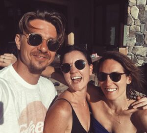 Ashley Cook Instagram - two moms and one dad.