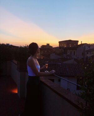 Ashley Cook Instagram - one week away and i am more certain than ever that time away with people you love is as good as it gets. italy, you are your very own wonder. you reminded me to slow down, to savor, to hold people close. your sunsets and your history and your people left me wide eyed. beauty at every turn. these are days i won’t forget. few words, full heart. grateful. grateful. grateful.