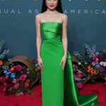 Ashley Liao Instagram - how would i describe asian prom? UNFORGETTABLE (the photos get progressively more chaotic and candid) #UNFO #unfoGALA hair: @mashyourhair makeup: @fabiolamakeup styling: @brianmeller tailoring: @travisaddams dress: @solacelondon first photo credit: @sthanlee