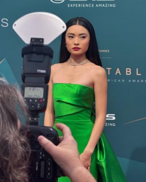 Ashley Liao Instagram - how would i describe asian prom? UNFORGETTABLE 

(the photos get progressively more chaotic and candid)

#UNFO #unfoGALA 

hair: @mashyourhair 
makeup: @fabiolamakeup 
styling: @brianmeller 
tailoring: @travisaddams 
dress: @solacelondon 
first photo credit: @sthanlee