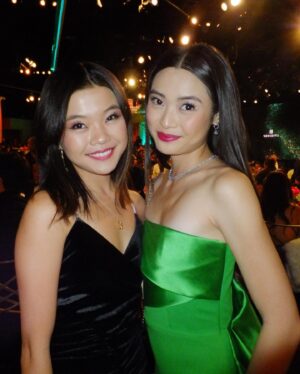 Ashley Liao Instagram - how would i describe asian prom? UNFORGETTABLE 

(the photos get progressively more chaotic and candid)

#UNFO #unfoGALA 

hair: @mashyourhair 
makeup: @fabiolamakeup 
styling: @brianmeller 
tailoring: @travisaddams 
dress: @solacelondon 
first photo credit: @sthanlee