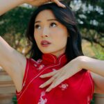 Ashley Liao Instagram - this silk qipao was hand stitched and made by my grandma for my mom’s wedding reception. it’s a great honour to have gotten to wear it to celebrate graduating. i would not be here without the sacrifices of those who have come before me. thank you, thank you, thank you 🧧💛 photographer: @alllywei