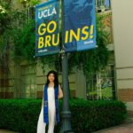 Ashley Liao Instagram - graduated from my dream university last december 💙💛 #GoBruins photographer: @alllywei white dress: @forloveandlemons qipao: hand made by my grandmother for my moms wedding reception ❤️ white pant suit: @aritzia