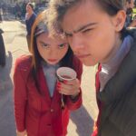 Ashley Liao Instagram – cherished moments on set❤️