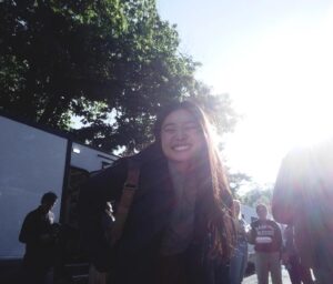 Ashley Liao Instagram - my first day on set for the ballad of songbirds and snakes ❤️❤️