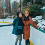 Ashley Liao Instagram - living out my carrie bradshaw winter wonderland life🖼️🧣⛸️