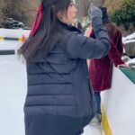 Ashley Liao Instagram - living out my carrie bradshaw winter wonderland life🖼️🧣⛸️