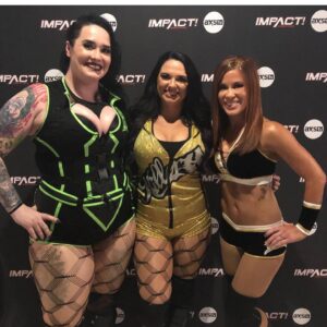 Ashley Lomberger Instagram - 🎉 HAPPY BIRTHDAY 🎉 @nevaehoi4k!! From one of my first matches ever, to my last, you were there! We’ve spent nearly half our lives traveling/wrestling/doing life together!! You’re an incredible friend and I have loved watching you shine the last several months in the spotlight you’ve deserved to be in for so long!! 🧡💙