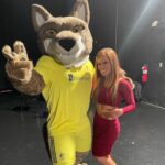 Ashley Lomberger Instagram - So fun hanging out with @tempo_nsc tonight at @impactwrestling 🐺 @nashvillesc