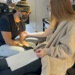 Ashley Lomberger Instagram - #tattoo #redtreetattoogallery #freshink #madisonrayne #bts @redtreetattoo @inklifecrazy @joshmathews