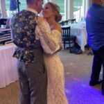 Ashley Lomberger Instagram - My dad is fighting a true warrior’s battle right now. This week, @joshmathews and I renewed our wedding vows and I got my first dances with my best guys. It was perfect. ❤️