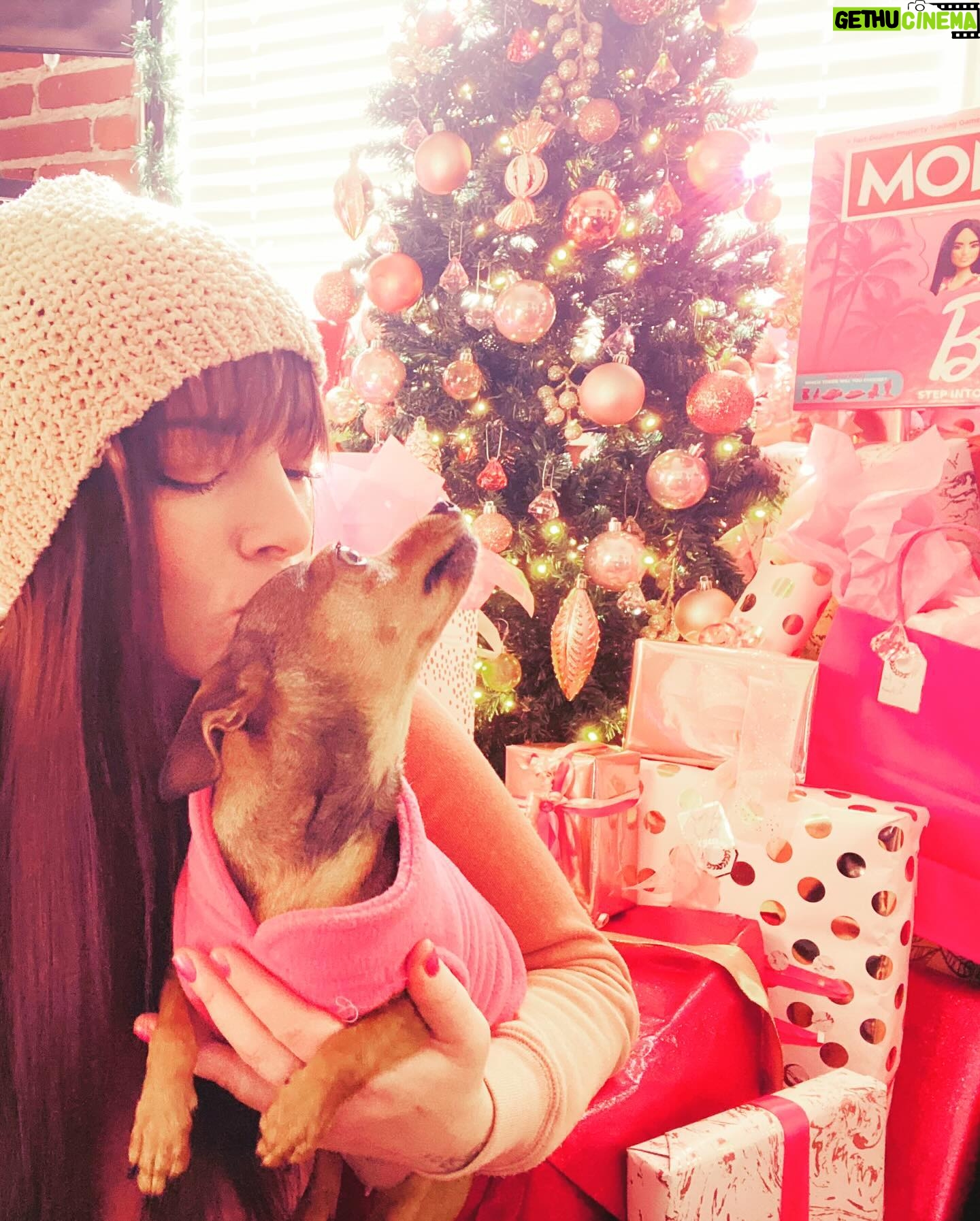 Ashley Rickards Instagram - Barbie Christmas haha. Spent the day with my friends and family… perfect day. 🩷🎄 #Barbie