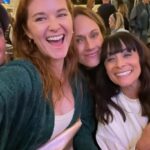 Ashley Williams Instagram - Ohh oh oh the pride! I just can’t stand it! My powerhouse friends,@nikdeloach and @megmcnut wrote the most unbelievable new mysteries series for @hallmarkchannel and I got to sit and watch it with them! I’m blown away by how complicated, funny, compelling. #truejustice was to watch. I am in awe of their writing skills, and so grateful they are generous enough to teach me their ways. Huge congratulations my friends! More, please! And hbd mega!! Love you!! @thesarahdrew @muse_entertainment