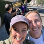 Ashley Williams Instagram - Another day stronger, @sagaftra! @tstashwick @officialevercarradine @dogtroit @erikrosspatterson @slaysman #strike
