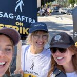 Ashley Williams Instagram - Another day stronger, @sagaftra! @tstashwick @officialevercarradine @dogtroit @erikrosspatterson @slaysman #strike