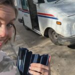 Ashley Williams Instagram - My mother used to keep the Christmas tree up till Easter. “Oh come on, it’s pretty!” She’d say. Let’s normalize doing whatcha can. We sent our Christmas cards out TODAY. Our cards are beautiful and from our heart and… late. But we did it! And I feel good about that. Special shoutout to bob the mailman for being the best ever. And Aunt Nancy for helping us stuff em by the fireplace last night!! Let’s go 2024!! @nancezav #mailman #christmascard