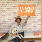 Ashley Williams Instagram – Secret is out!! I’m so proud to announce my foster fail! This weekend at the @bfas_la #superadoption our family officially welcomed Alma into our home forever! This lady has had a long road and was quiet and slept a lot the first week she was with us — the shelter said she’d been exhibiting signs of depression. She has fully come to life now and we take long hikes together and cuddle for hours. She’s so gentle with my rowdy boys and we couldn’t love her more. Best part? Best friends waved all adoption fees of dogs five and older so this was freeeee! Jackpot!  Thank you @bestfriendsanimalsociety for your ongoing support and devotion to #savethemall! #dogsofinstagram #adoptdontshop #rescuedogsofinstagram #almathedog #husky #mix #fosterfail @photolori