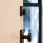 Ashley Williams Instagram - Years ago we rented a beautiful midcentury home where I first encountered Emtek hardware. I’d never thought before about how often I touch doorknobs and cabinet handles until I began ENJOYING TOUCHING THEM. The feel, the sturdiness, the bonus of a chic aethetic. So when we renovated our house we decided to use all Emtek — all their hardware is made to order in Southern California and infinitely customizable. I’m so glad i got to work with them and loooook at these pics! #emtekpartner @emtek_products @we_are_kismet