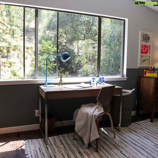 Ashley Williams Instagram - “My name’s Gus and I like small spaces,” my nine year old used to introduce himself to people this way. He loves reading, drawing, and “being cozy,” so when we considered designing a bedroom for him, the only answer was this mahogany treehouse vibe. We went to @roomandboard and had the best time designing exactly to his sensibility. He loves to sit at his desk and “imagine that I’m in the forest.” I’m obsessed with Room and Board’s sturdy, clean lined aesthetic and sometimes on stressful days I go hide in there myself. 😆 #homerenovation #kidsroom @we_are_kismet @alchemy_collective_ #roomreveal #ad