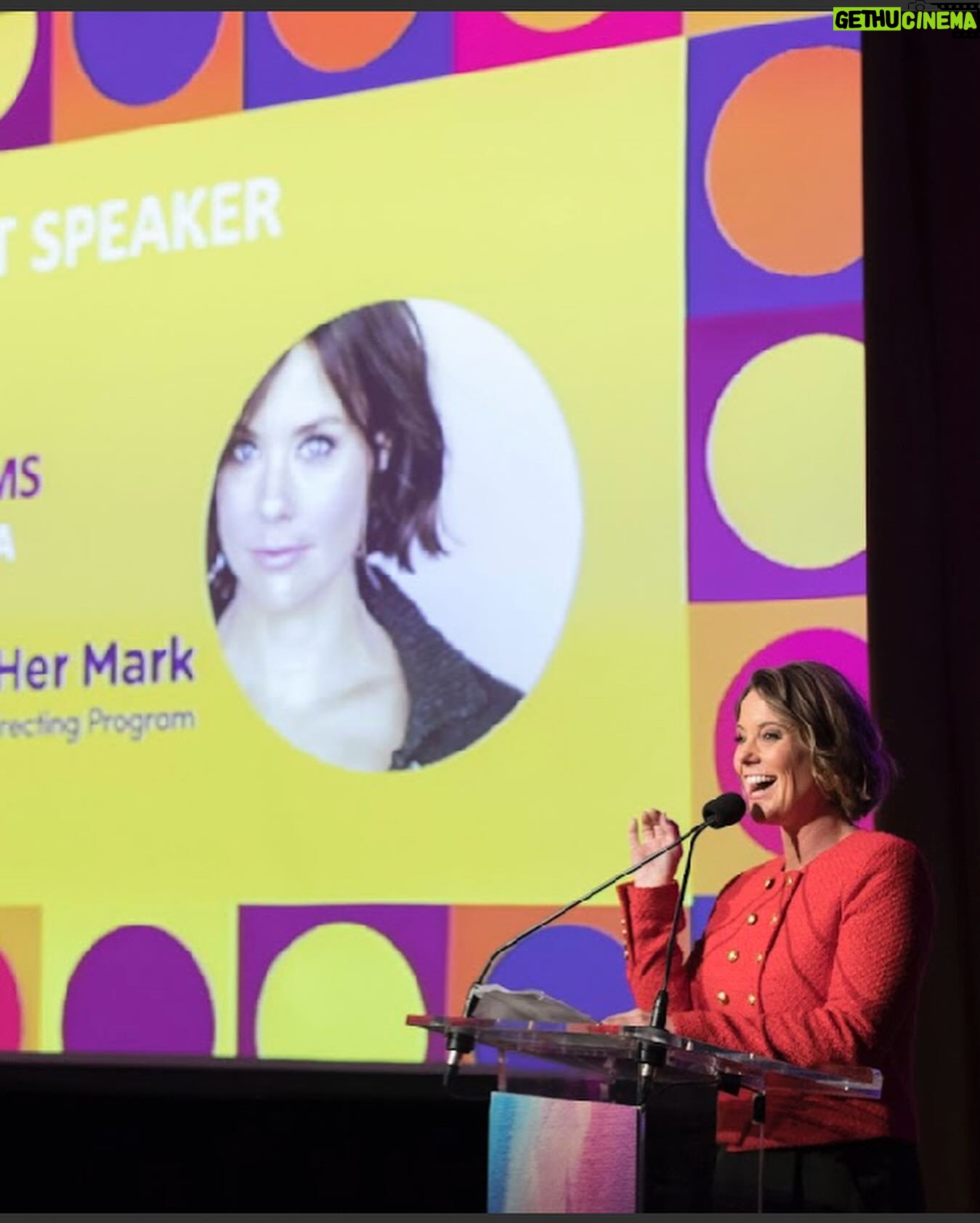 Ashley Williams Instagram - Team! I got to tell the story of starting Make Her Mark, my Women’s Directing Program at the @cablefax_official most Powerful Women Summit at the @edisonballroom in New York City! I was so proud. Cuz what an honor to talk amongst such a strong, dynamic group of women in front of all my industry colleagues being honored for their tremendous work. Huge congrats to @mrsjp24 and her unstoppable crew, special thanks to anniehowellpr for your constant wisdom, @poperandy for hashing out the details with me, @lauragainesanewname and @kellygarrettstere for putting up with my incessant emails, and @lisahdaly for saying yes. So excited for the women whose lives were changing and the movies they will elevate. #mostpowerfulwomen #makehermark @hallmarkchannel #womensupportingwomen #femalefilmmakerfriday @carolinesinno