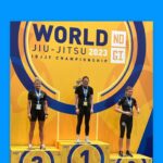 Ashley Yoder Instagram - What a weekend! I’m so proud of everyone of my teammates and coaches! I had a blast competing again! Thank you @rfbjj @ill_ph1ll for going above and beyond as coaches! I can’t wait for the next one! 🏁🖤🤍🔳 #rfbjj #checkmatmurrieta #ibjjf #nogiworlds23