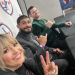 Ashley Yoder Instagram - Had a blast commentating @hendosfightnight 🔥