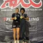Ashley Yoder Instagram - @angieoverkill went from fighting each other at the highest level to coaching each other to ADCC OPEN Gold medals…what a blast! Grateful for ya🥇🥇🤩