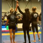 Ashley Yoder Instagram - What a weekend! I’m so proud of everyone of my teammates and coaches! I had a blast competing again! Thank you @rfbjj @ill_ph1ll for going above and beyond as coaches! I can’t wait for the next one! 🏁🖤🤍🔳 #rfbjj #checkmatmurrieta #ibjjf #nogiworlds23