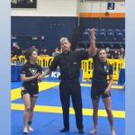 Ashley Yoder Instagram - I had a blast competing today at @ibjjf OC OPEN! Even cooler was seeing my ppl all kill it this weekend🙏🏽 S/O to @rollpayments for the support! Also thanks to my coaches @rfbjj @ill_ph1ll @checkmatmurrieta ♥️🐒