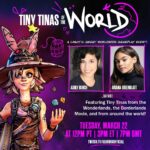Ashly Burch Instagram - oh hey, all of us Tina's plus my friends @thatgrltrish, @TessGames and @leahviathan are gearing up for some #TinyTinasWonderlands! See you in a bit for the Tiny Tina's of the World livestream at 12pm PT! Did I say Tina? TINA. https://www.twitch.tv/gearboxofficial