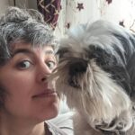 Ashly Burch Instagram - Shooting "We're all Going to Die" is exceeding my expectations, specifically as they pertain to the amount and quality of set dogs.