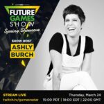 Ashly Burch Instagram - Come watch me host with yer favorite Varl, John McMillan!