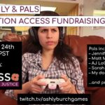 Ashly Burch Instagram - Hiii as this poorly made flyer suggests, I'm hosting a stream on the 24th of September to support Access Reproductive Justice! I'll be streaming from 12-5pm PST with some of yer favs! Come hang out and support a good cause.